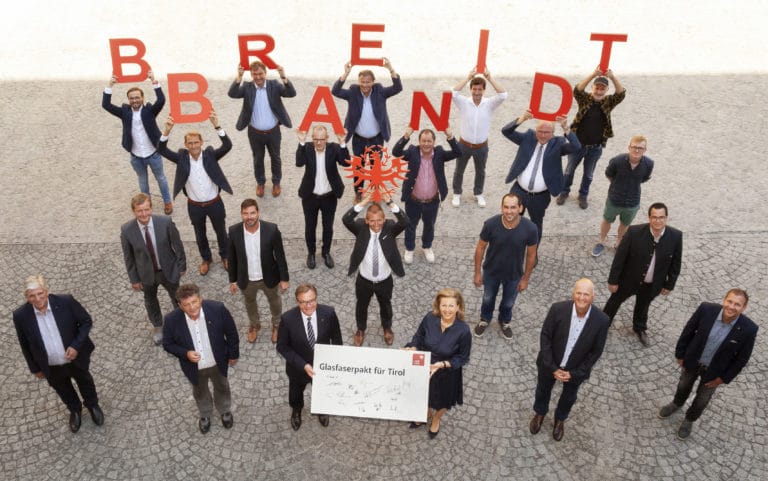 „Glasfaserpakt für Tirol“ besiegelt „Glasfaserpakt für Tirol“ besiegelt